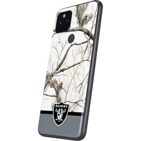 NFL Realtree Camo Las Vegas Raiders Google Pixel 5a Skin